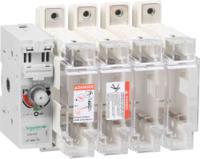 gs2jg4 Schneider Electric Fuse Switch Disconnector, 4 Pole, 100A Max Current, 100A Fuse Current