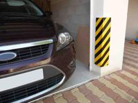 204-1808 RS PRO Black, Yellow Impact Protector 400mm x 150mm