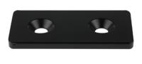 767-5761 RS PRO M8 Connection Plate, Connecting Component, Strut Profile 40 mm, Groove Size 8mm