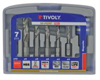 11437070002 Tivoly 7-Piece for Metal, 10mm Max, 3mm Min, HSS Bits