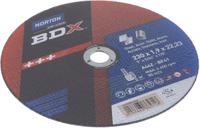 66252832686 Norton Cutting Disc Aluminium Oxide Cutting Disc, 230mm x 1.9mm Thick, 5 in pack