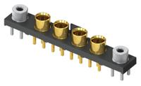 grf1-j-p-06-e-st-th1-e Samtec GRF1-J Series, Jack PCB Mount MMCX Connector, 50Ω, Threaded Termination, Straight Body