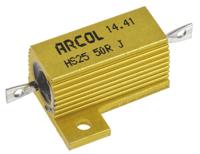 hs25-50r-j Arcol, 50Ω 25W Wire Wound Chassis Mount Resistor HS25 50R J ±5%