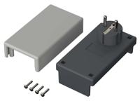 43430004-se-430-ecee Bopla Eletec Series Grey ABS Handheld Enclosure, IP40, 120 x 65 x 40mm