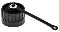 c016-00u000-000-12 Amphenol Industrial Eco-Mate Socket Dust Cap IP65 Rated, Nylon