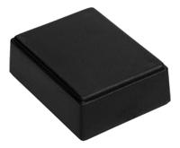 192-0789 RS PRO Black ABS Enclosure, IP53, IK07, 75.9 x 58.8 x 27.9mm