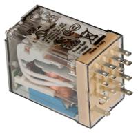 553490240080 Finder Plug In Relay, 24V dc Coil, 7A Switching Current, 4PDT