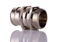 214-9564 RS PRO Swivel, Conduit Fitting, 32mm Nominal Size, M32, Brass, Silver IP54 rating