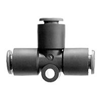 krt12-00 SMC KR Series Union Tee, 12 mm to 12 mm, Tube-to-Tube Connection Style, KRT12-00
