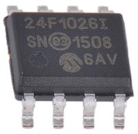 24fc1026-isn Microchip 24FC1026-I/SN,  1024 kB EEPROM,  900 ns 8-Pin SOIC Serial-I2C (2 Wire)