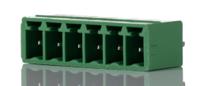 1803468 Phoenix Contact, 3.81mm Pitch, MCV 1.5/ 6-G-3.81, 6 Way, , Pluggable Terminal Block, Header, Solder Termination,