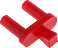 423-3125 RS PRO Red Male Banana Plug, 4 mm Connector, 36A, 45 V ac, 60V dc