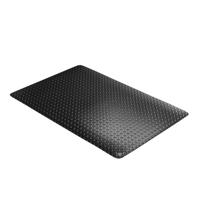 826s0023bl Notrax Stat PVC Anti-Fatigue Mat, 60cm x 91cm x 0.22in