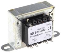 504-600 RS PRO 12VA 2 Output Chassis Mounting Transformer, 9V ac, IEC 61558-2-6