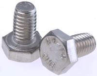 190-147 RS PRO Plain Stainless Steel, Hex Bolt, M6 x 10mm