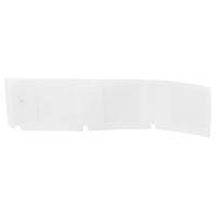 m4-143-427 Brady B-427 on Black on White, Transparent Label, 25.40 mm Width, 25.40mm Label Width