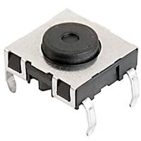 1241161211 Schurter IP40 Tactile Switch, SPST 50mA 7.75mm Surface Mount