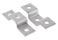 p-4047-ss Stainless Steel U Shape Bracket 3 Hole, 长137 mm，适合21 x 41 mm槽架