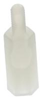 325-744 RS PRO Standoff, M3 x M3 Thread, 12.7mm Body, Nylon 66, Male/Female, 6mm Stud
