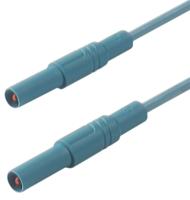 934176102 Hirschmann Test & Measurement, 16A, 1000V ac/dc, Blue, 2m Lead Length