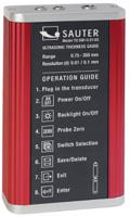 tu-80-001us Sauter TU 80-0.01 US Thickness Meter, 0.75mm - 80mm, 0.5% Accuracy, 0.01 mm Resolution, LCD Display