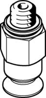 vas-8-m5-si-b Festo 8mm Flat Suction Cup VAS-8-M5-SI-B