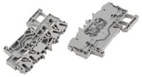 2002-1401 WAGO  TOPJOB S, 2002 Series Grey, 2.5mm², Single-Level, Push-In Cage Clamp Termination, ATEX, IECEx