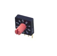 sc-1110w Nidec Components SC-1000, 16 Position, BCH Rotary Switch, 100 mA, Pin