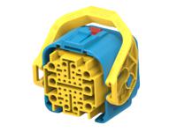 2445859-4 TE Connectivity, DEUTSCH NTSEAL Automotive Connector Blue Cable Mount 36 Way