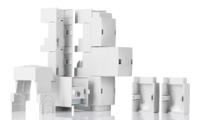 9342310 Rittal SV 9342 Series ABS Adapter for Use with Baying Enclosure System VX25 Basic Enclosure, 150 x 210mm