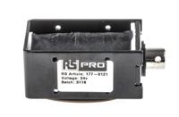 177-0121 RS PRO Linear Solenoid, 24 V dc, 64 x 30 x 38 mm