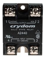 a2440 Sensata Crydom Series 1 Series Solid State Relay, 40 A rms Load, Surface Mount, 280 V rms Load, 280 V rms Control