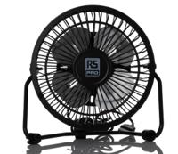 135-8869 RS PRO Desk Fan 100mm blade diameter 1 speed 5 V dc with plug: USB