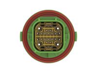1-2405028-3 TE Connectivity, DEUTSCH NTSEAL Automotive Connector Green Cable Mount 26 Way