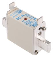 20-477-3480a SIBA 80A NH Fuse, NH000, 690V ac