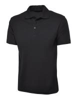285-4785 RS PRO Black 50% Cotton, 50% Polyester Polo Shirt, UK- Medium