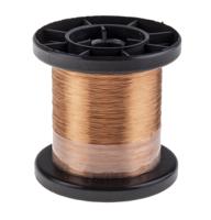 cul100010 Block 0.1mm Enamelled Copper Wire, 38 AWG 1144m Reel