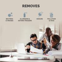 9574001 Fellowes HEPA Air Purifier, 55m², 31 dB, 36 dB, 40 dB, 47 dB, 55 dB