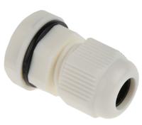 669-4642 RS PRO White Nylon Cable Gland, M12 Thread, 3mm min., 6.5mm max., IP68