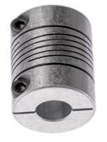725192828 Huco Beam Coupling, 19mm Outside Diameter, 8mm Bore, 22.9mm Length Coupler