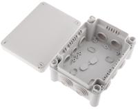 0-920-42 Legrand Plexo Series Grey Plastic Junction Box, IP55, 74 x 110 x 155mm