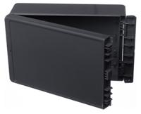 96016334-b-261709-pc-v0-7024 Bopla Bocube Series Graphite Grey Polycarbonate V0 Enclosure, IP66, IP68, IK07, Graphite Grey Lid, 271 x 170 x 90mm