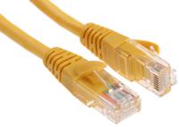 cr503b2cjn Decelect, 2m Cat5, Yellow RJ45 to Male RJ45 Male, F/UTP Shielded, Terminated PVC Sheath