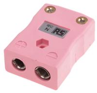 456-0001 RS PRO Standard Thermocouple Connector for Use with Type N Thermocouple, 6mm Probe, IEC, RoHS Compliant Standard