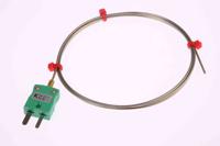 181-7283 RS PRO SYSCAL Type K Mineral Insulated Thermocouple 500mm Length, 1mm Diameter → +750°C