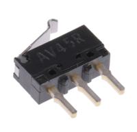 av444461j Panasonic Roller Lever Micro Switch, Through Hole Terminal, 100 mA @ 30 V dc, SP-CO