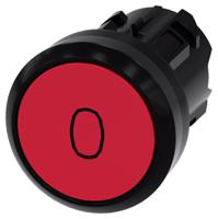 3su1000-0ab20-0ad0 Siemens SIRIUS ACT 3SU10 Series Red Momentary Push Button Head, 22mm Cutout, IP66, IP67, IP69K