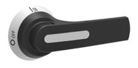 glx61b Lovato Black Rotary Handle, GL Series
