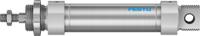 dsnu-32-80-ppv-a Festo 80 mm Pneumatic Roundline Cylinder - 196023 DSNU Series, Double Acting Acting