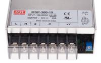 msp-300-15 MEAN WELL Switching Power Supply, MSP-300-15, 15V dc, 22A, 330W, 1 Output, 120 → 370 V dc, 85 → 264 V ac